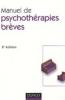 Manuel de psychothérapies brèves. Edmond Gillieron Manuel de psychothérapies brèves. Edmond Gillieron